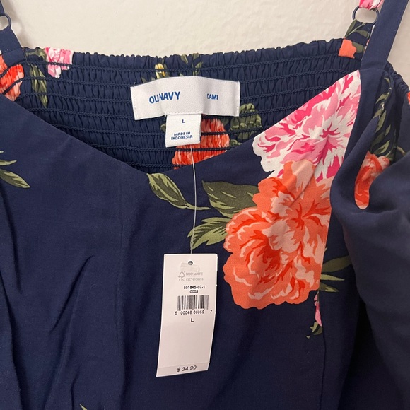 Old Navy | Fit & Flare Floral Cami Mini Dress - Picture 4 of 7